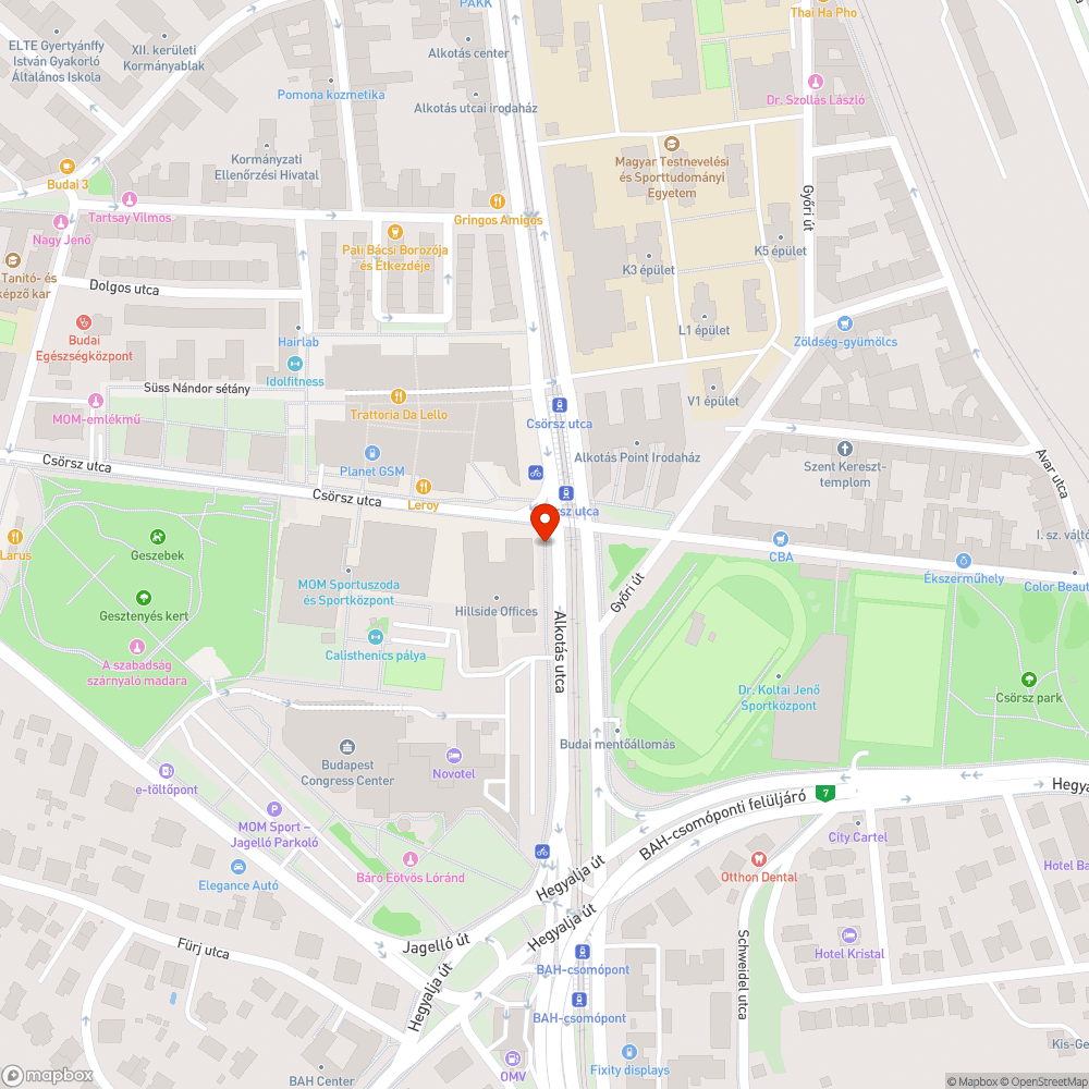 HillSide Offices előtt városkép rombolása 2.0 bejelentés helye