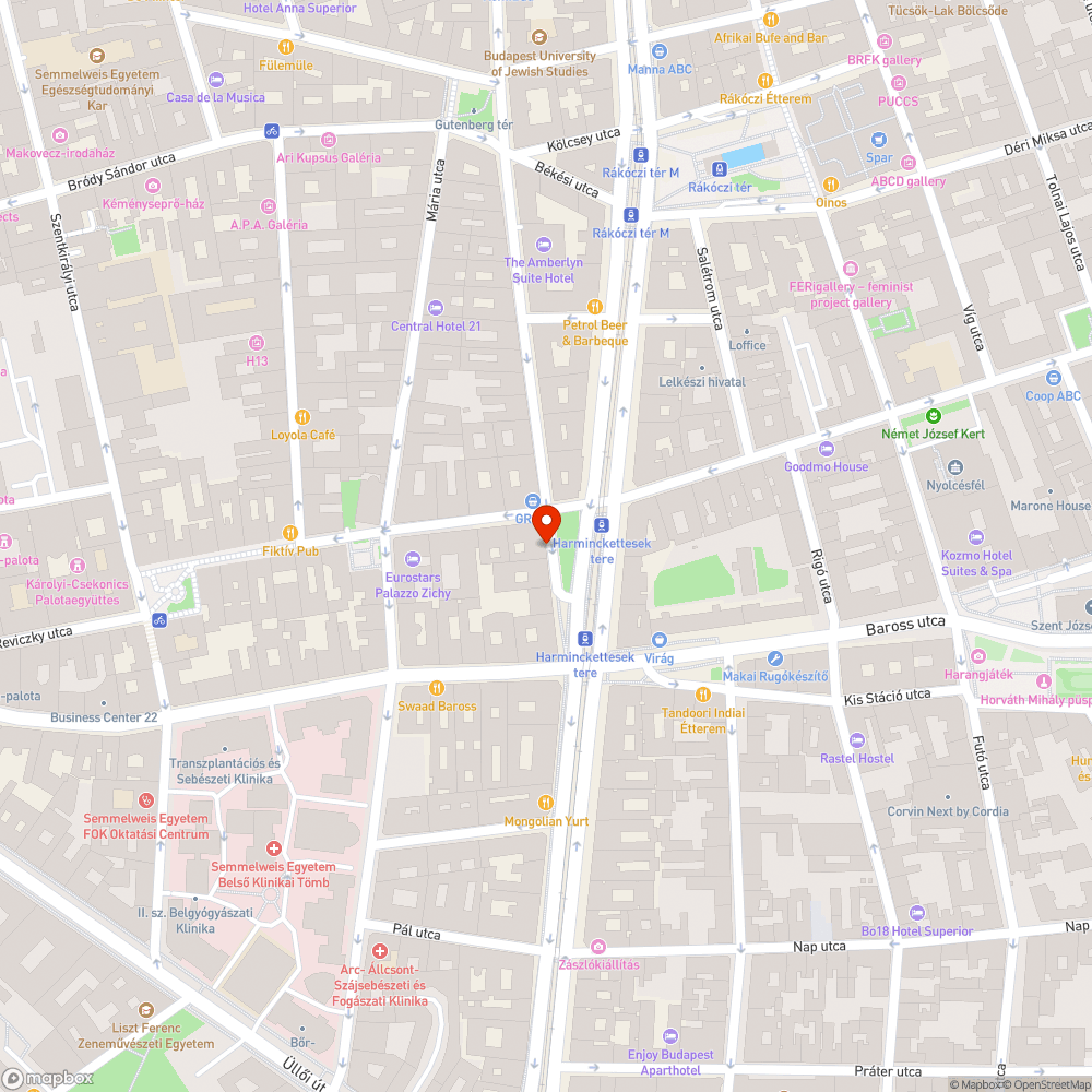 Csikkek bejelentés helye