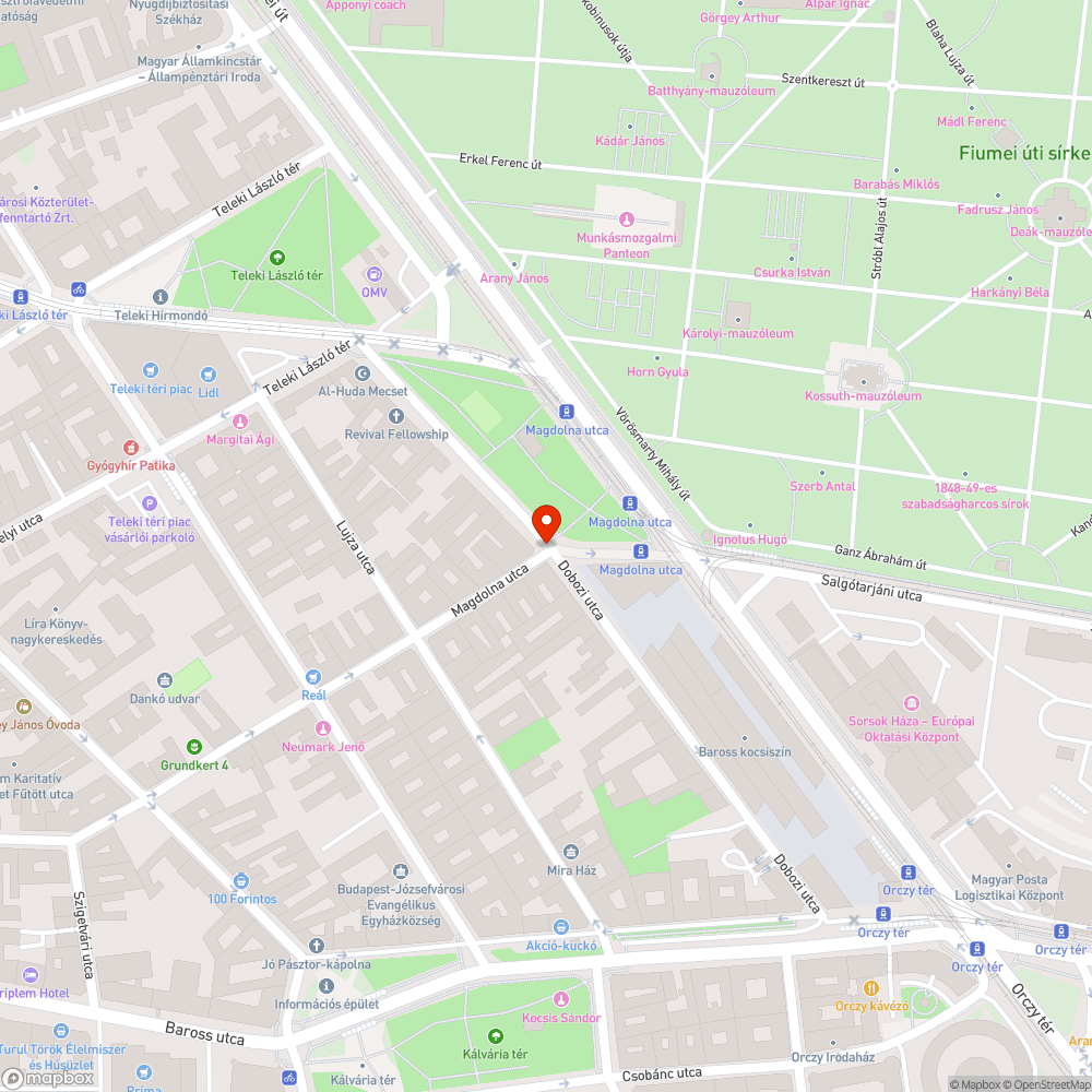 Balkáni villamosmegálló bejelentés helye