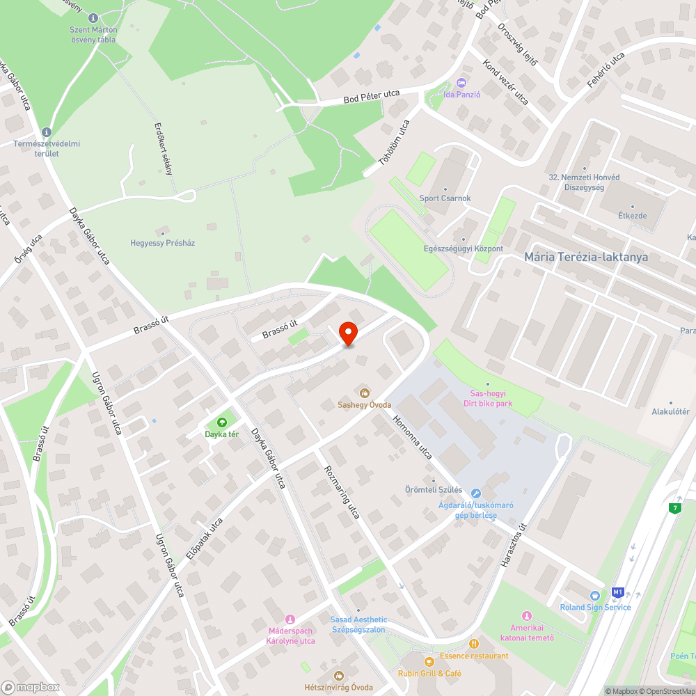 Lyukas aknafedél bejelentés helye