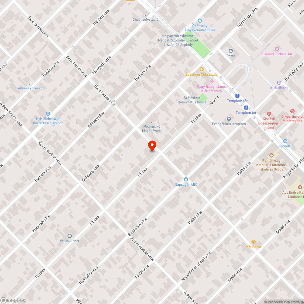 Botlásveszély bejelentés helye