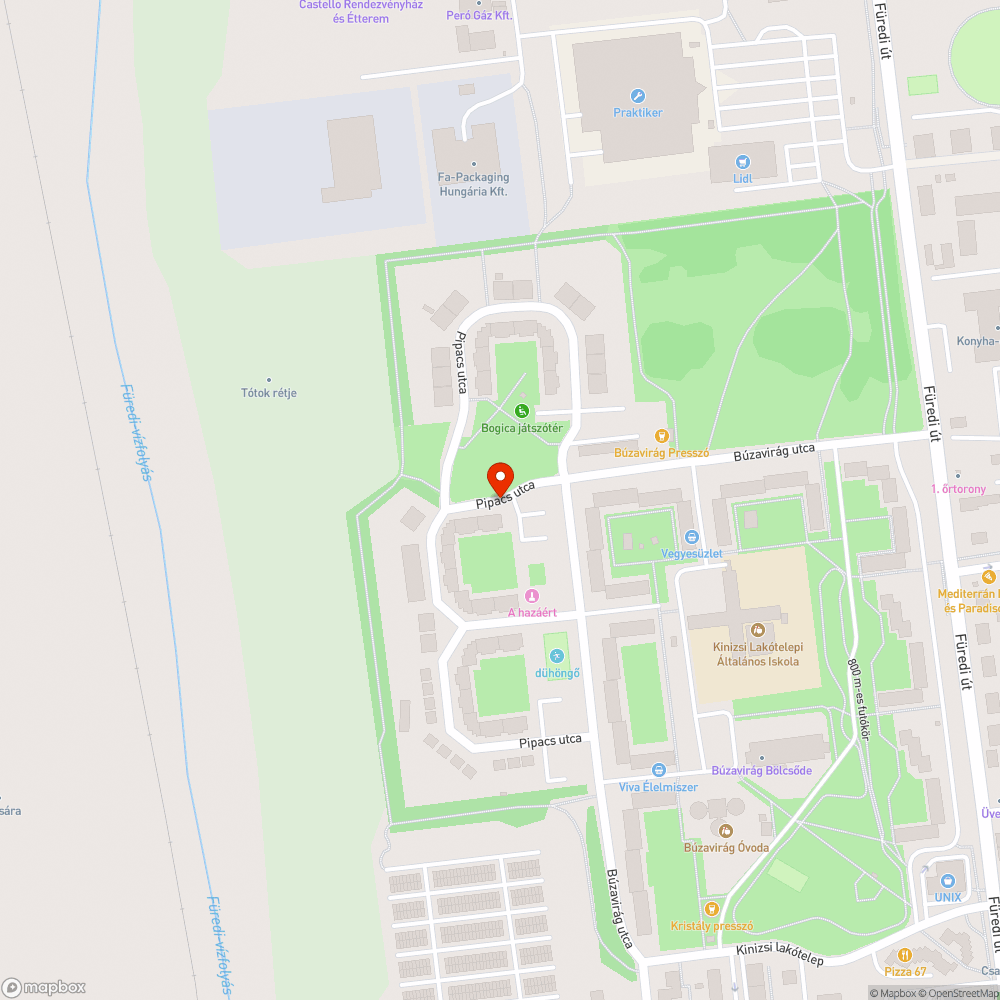 Kiégett villanyoszlop lámpák, megrongálódott padok bejelentés helye