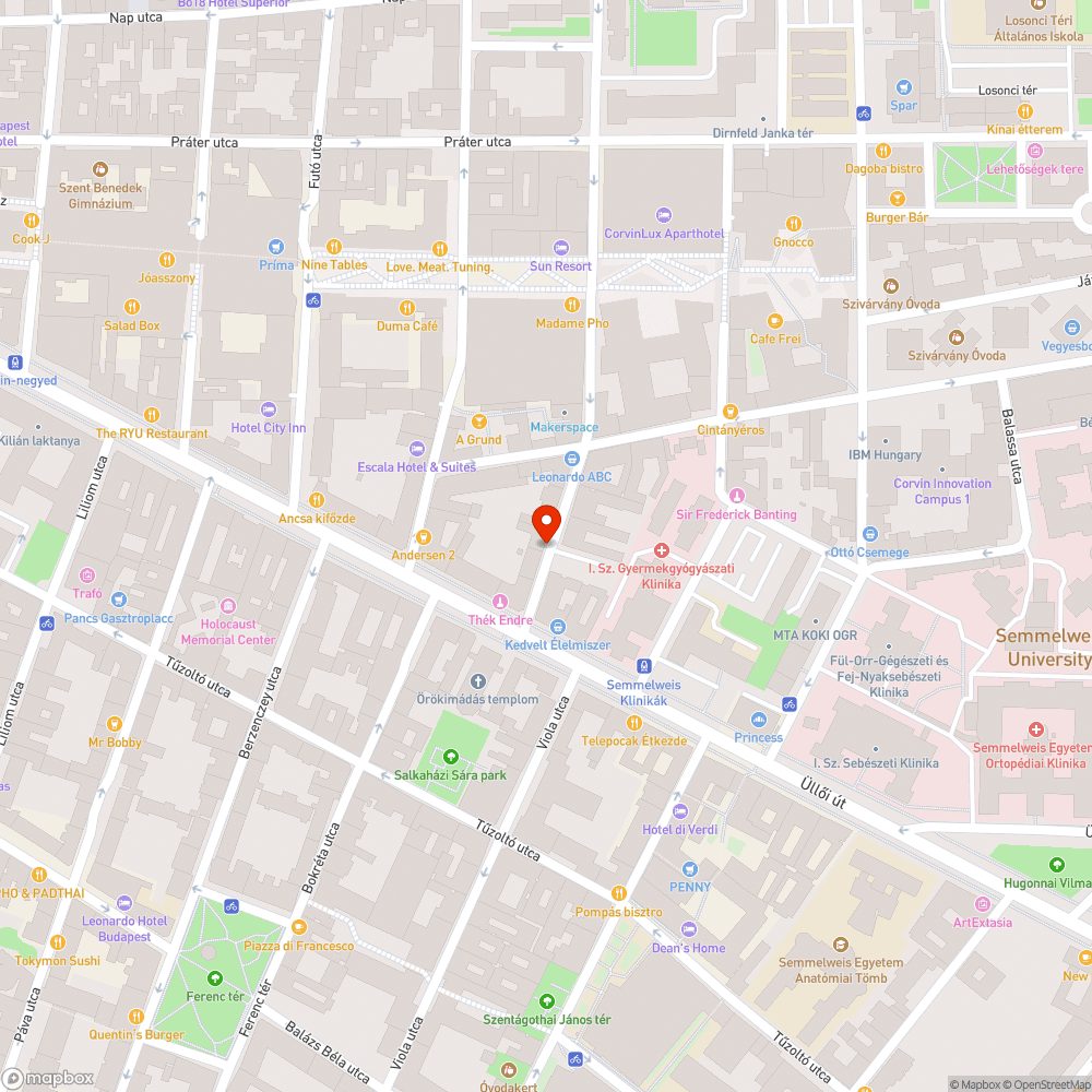 Nem működő közvilágítás bejelentés helye