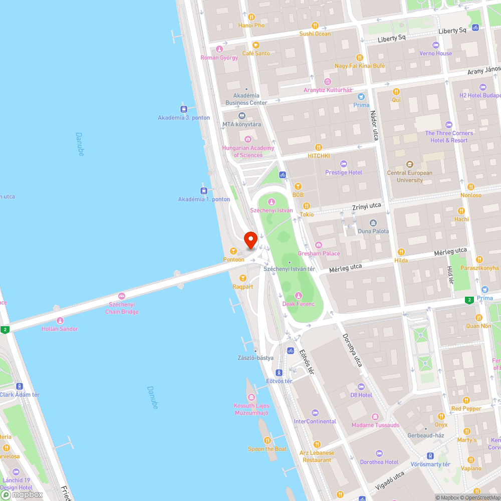 Hatalmas graffiti a Lánchíd lábánál bejelentés helye