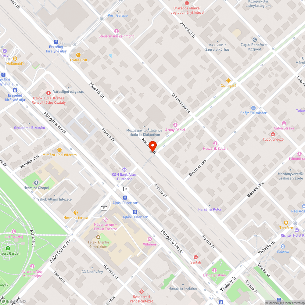 Törmelék a füves területen bejelentés helye