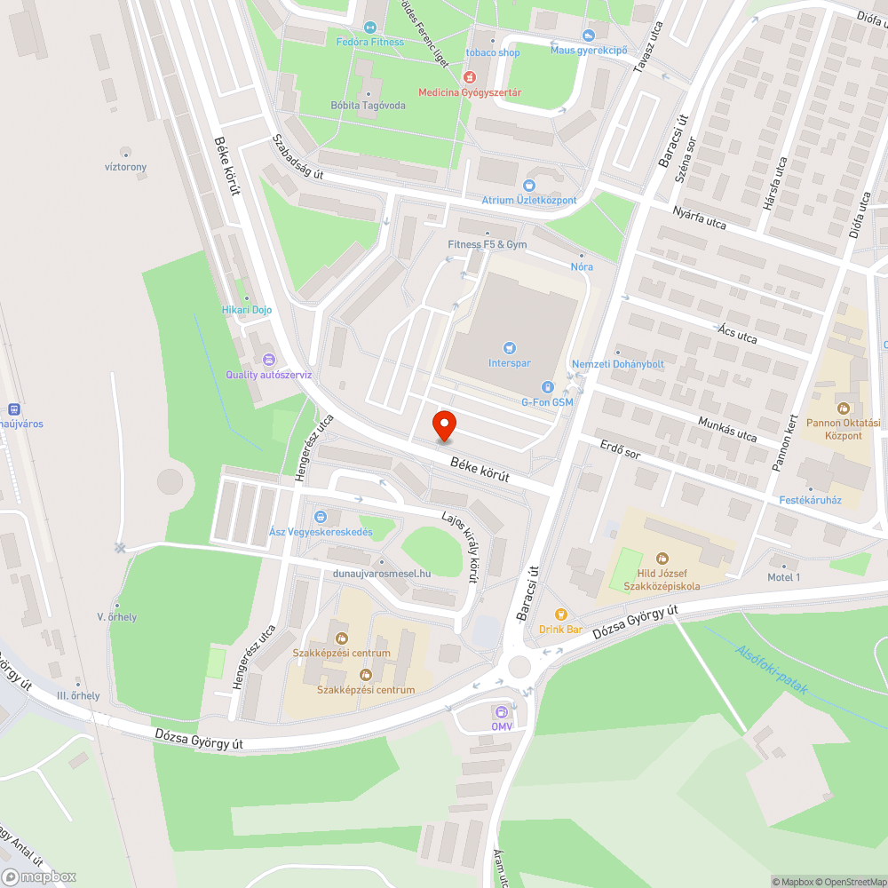 hatalmas kátyú bejelentés helye