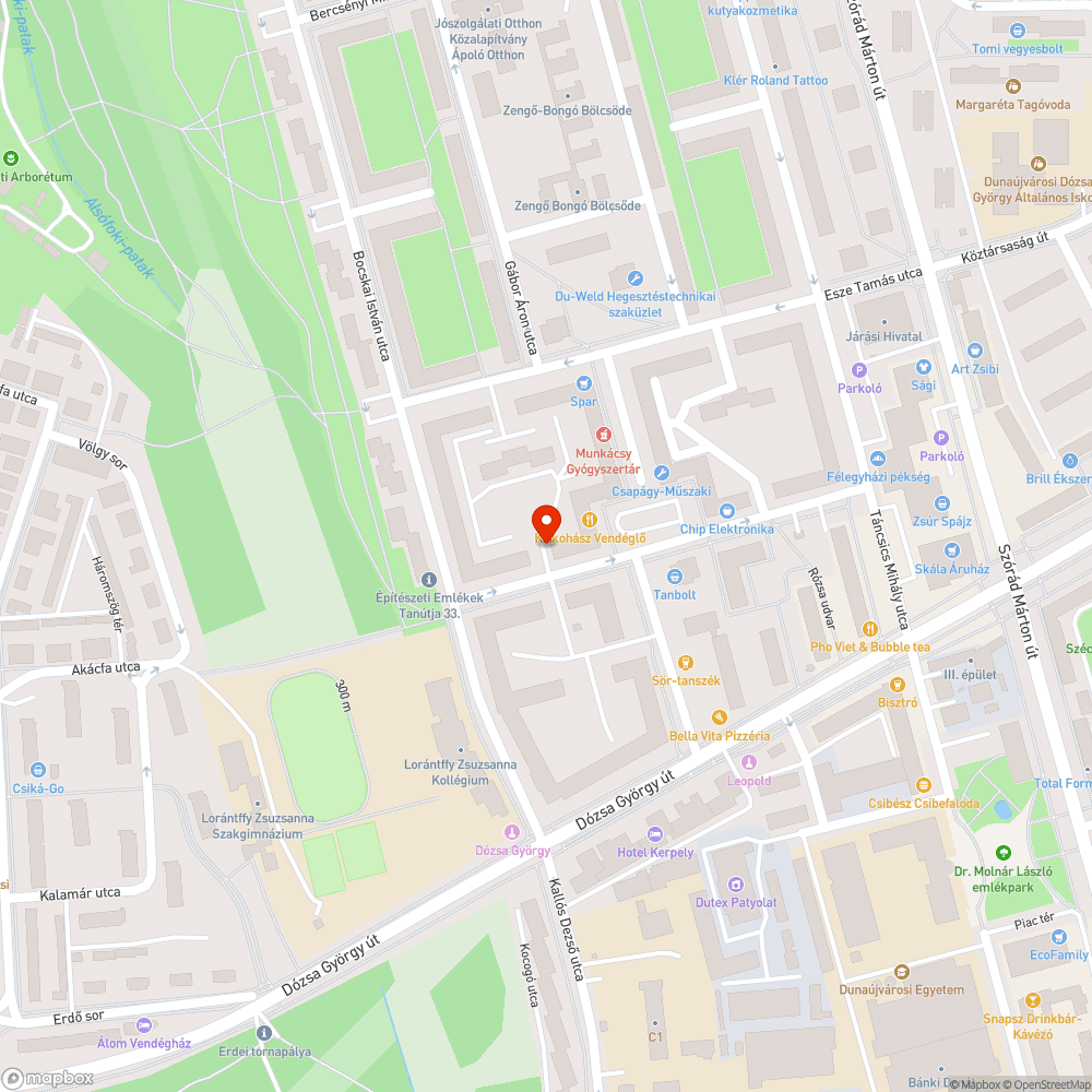 Megdőlt jelzőtábla bejelentés helye