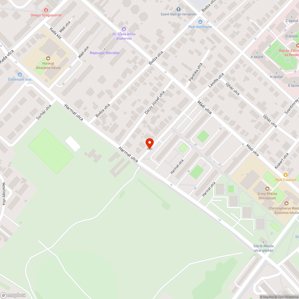 Galambtetem bejelentés helye