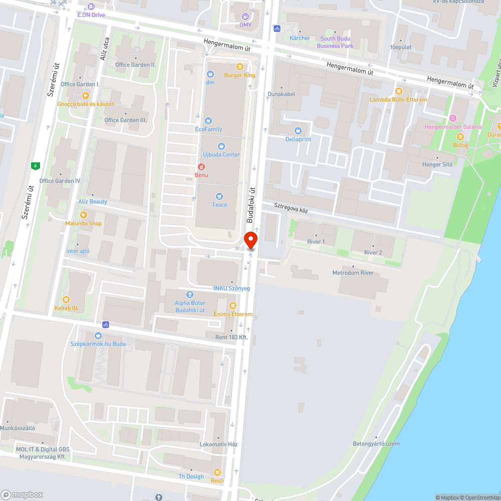 Leszakadt nyomógomb bejelentés helye