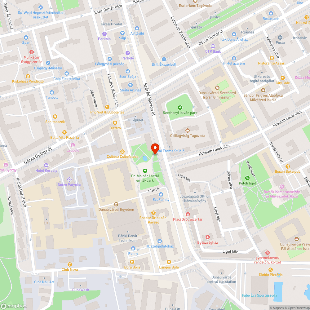 kimozdított szegélykő bejelentés helye