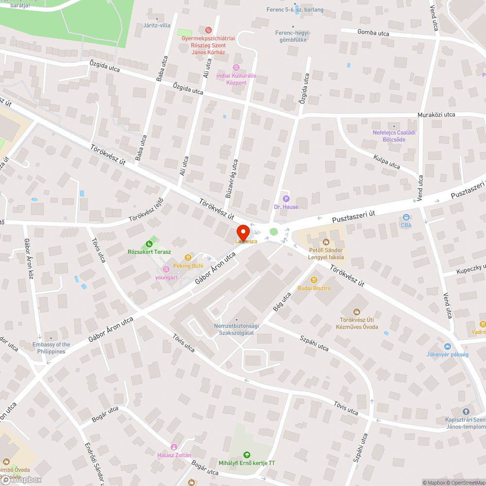 karambolos, elhagyott gépkocsi bejelentés helye