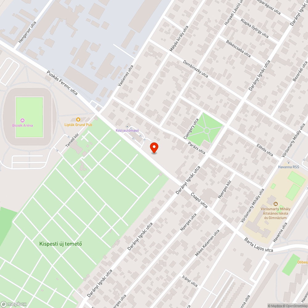 Járdára belógó növényzet bejelentés helye