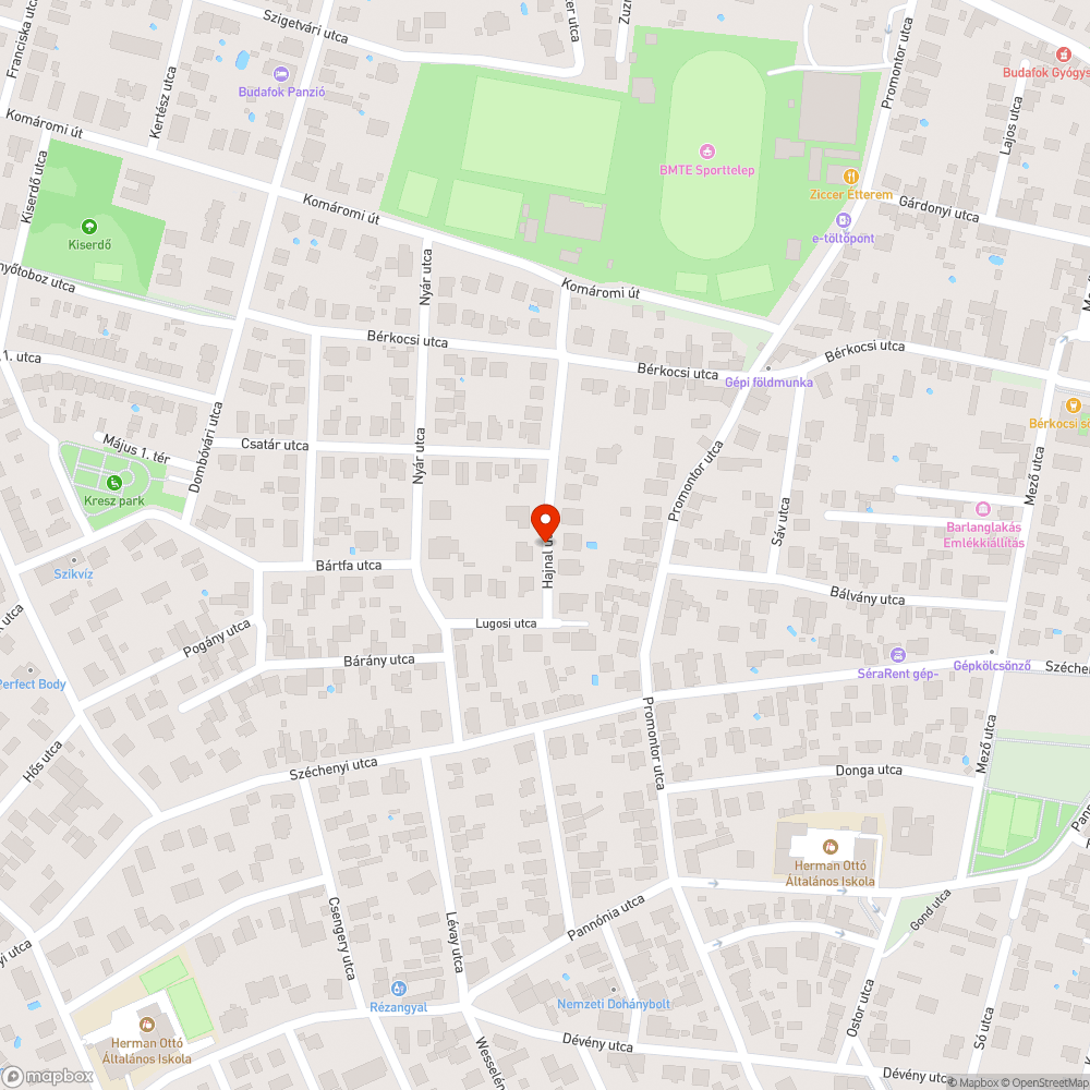 Balesetveszélyes járda bejelentés helye