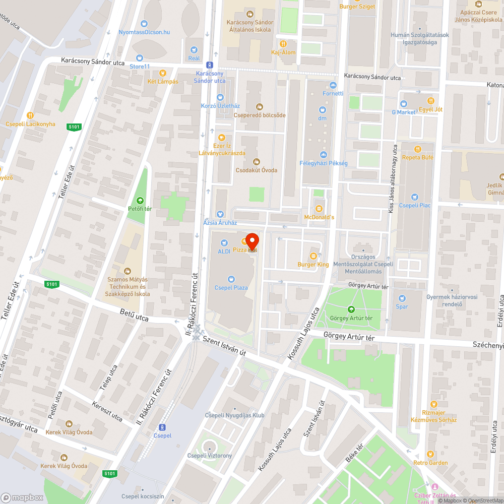 Széthullott hirdetőplakát bejelentés helye