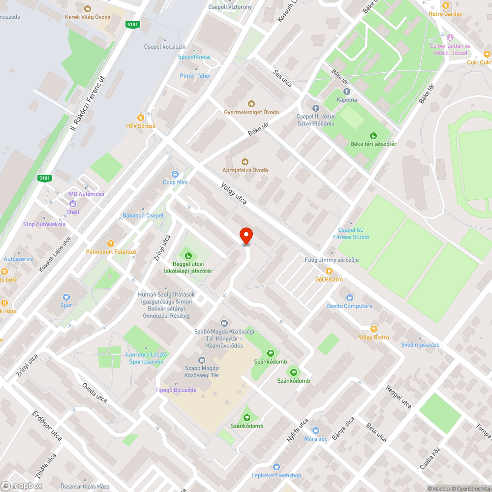 Illegális szemétlerakó bejelentés helye