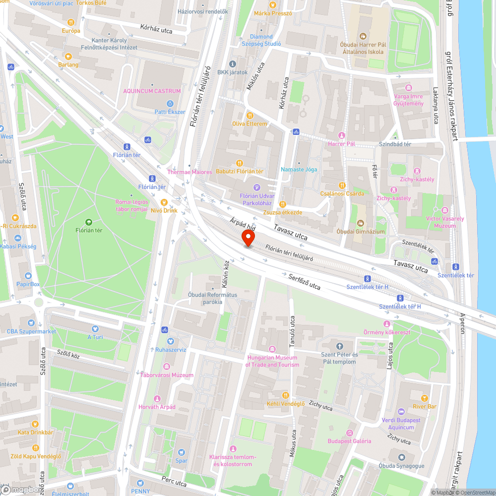 Graffiti a híd lejáratánál bejelentés helye