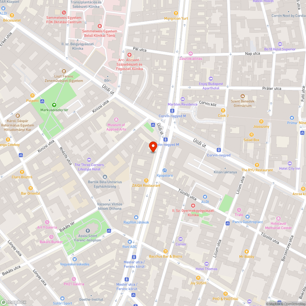 Szemetes járda bejelentés helye