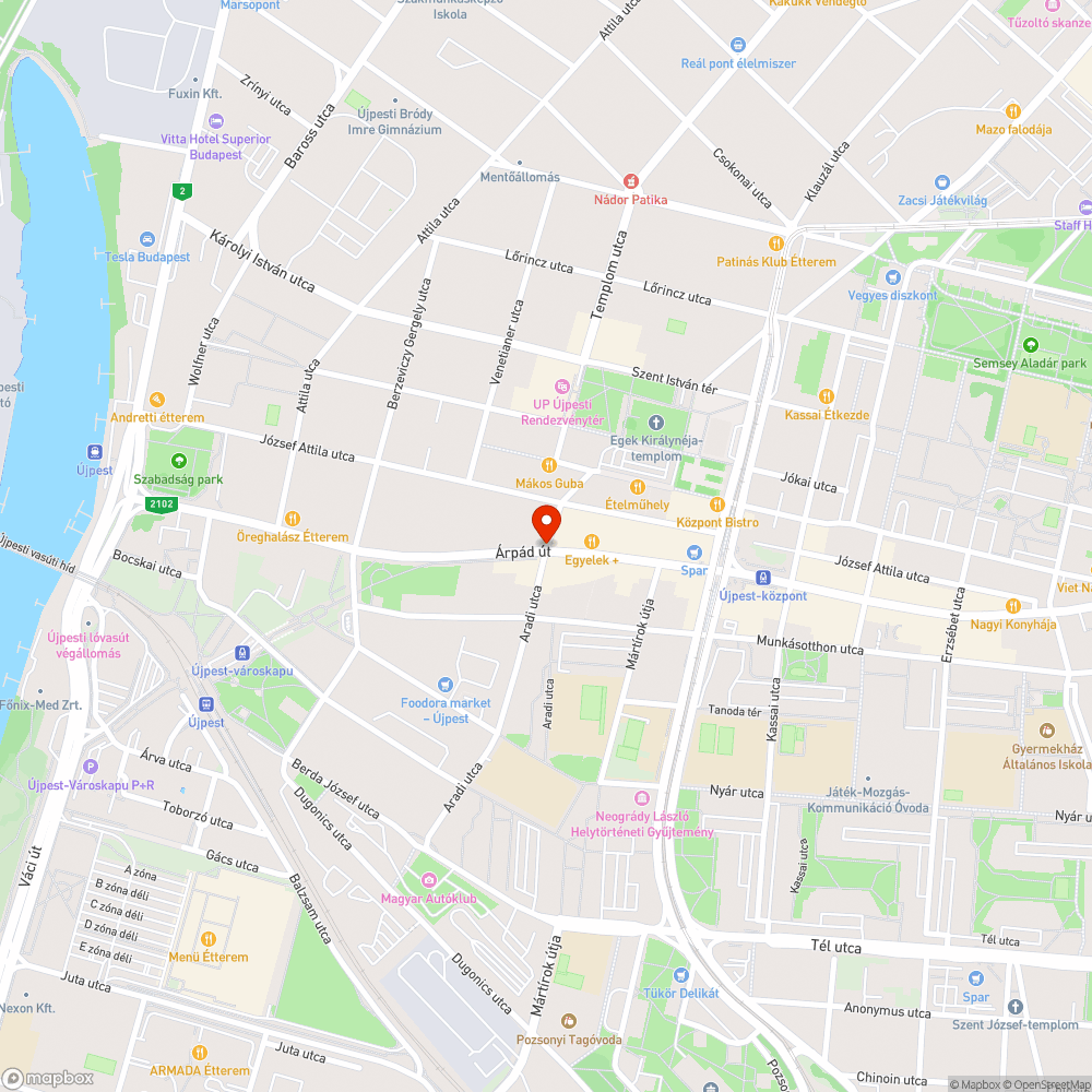 Hiányzó fényterelő bejelentés helye