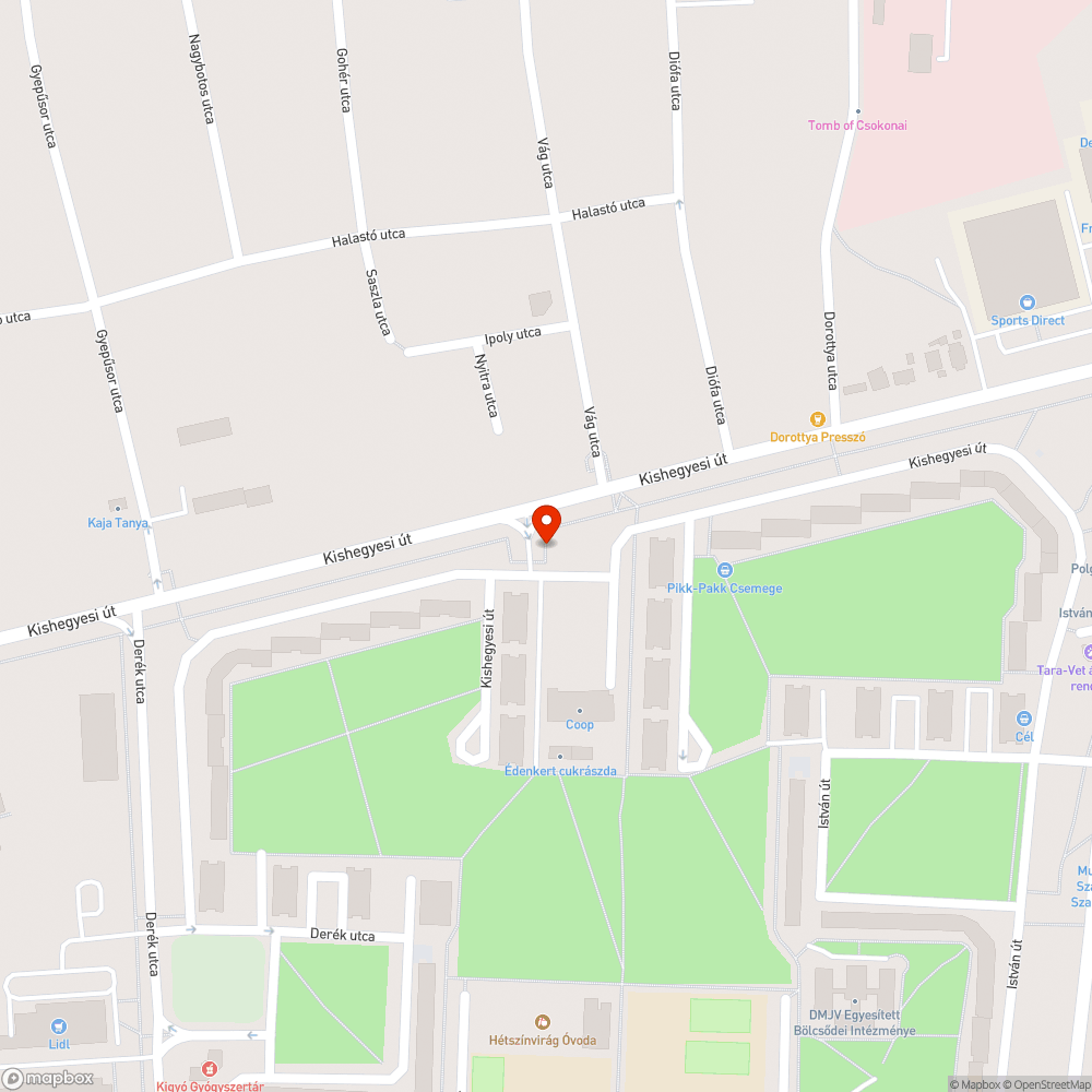 Halmozódó illegális hulladék bejelentés helye