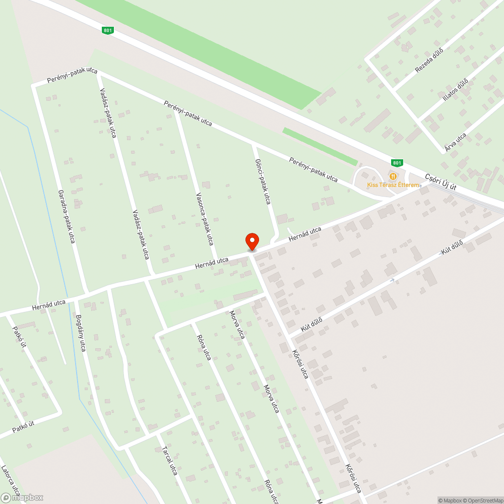 Keréktörő rejtett fatuskó bejelentés helye