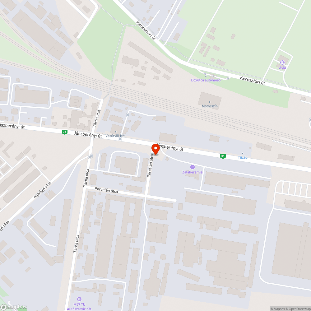 Letört KRESZ-tábla bejelentés helye