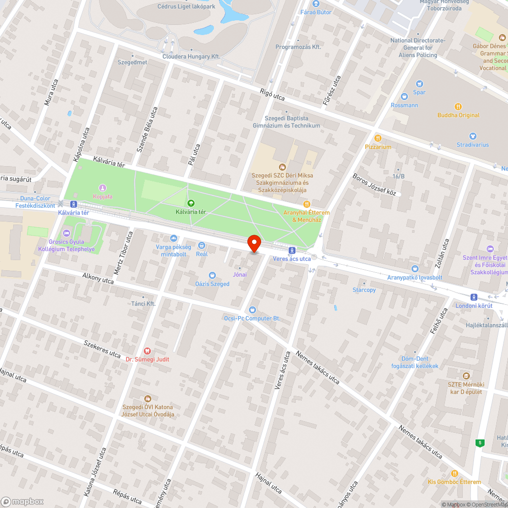 Csónakázótó a Remény utcában bejelentés helye