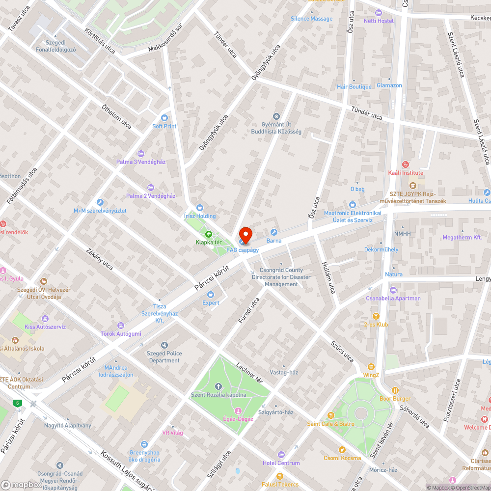 Megszűnt panzió ottfelejtett táblája - Berlini krt. 19. bejelentés helye