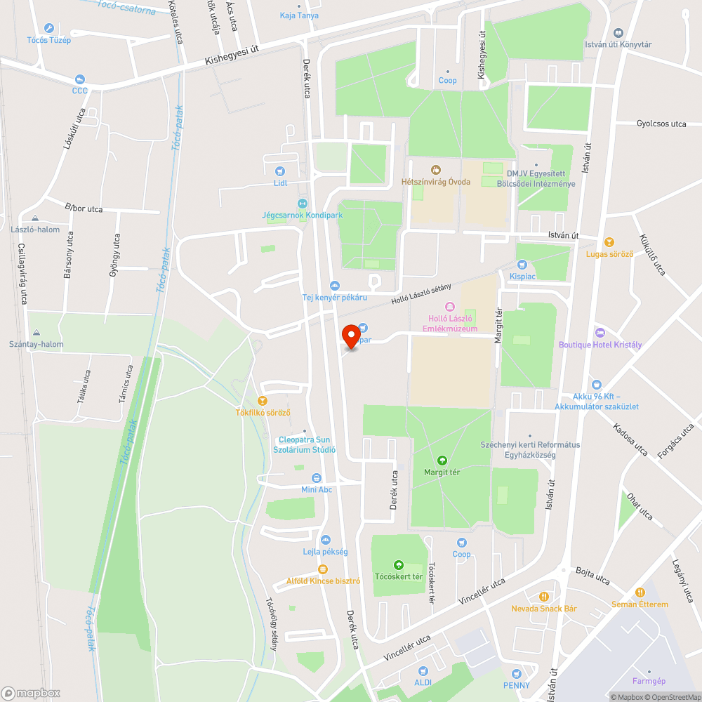 Foldozgatitt járda bejelentés helye