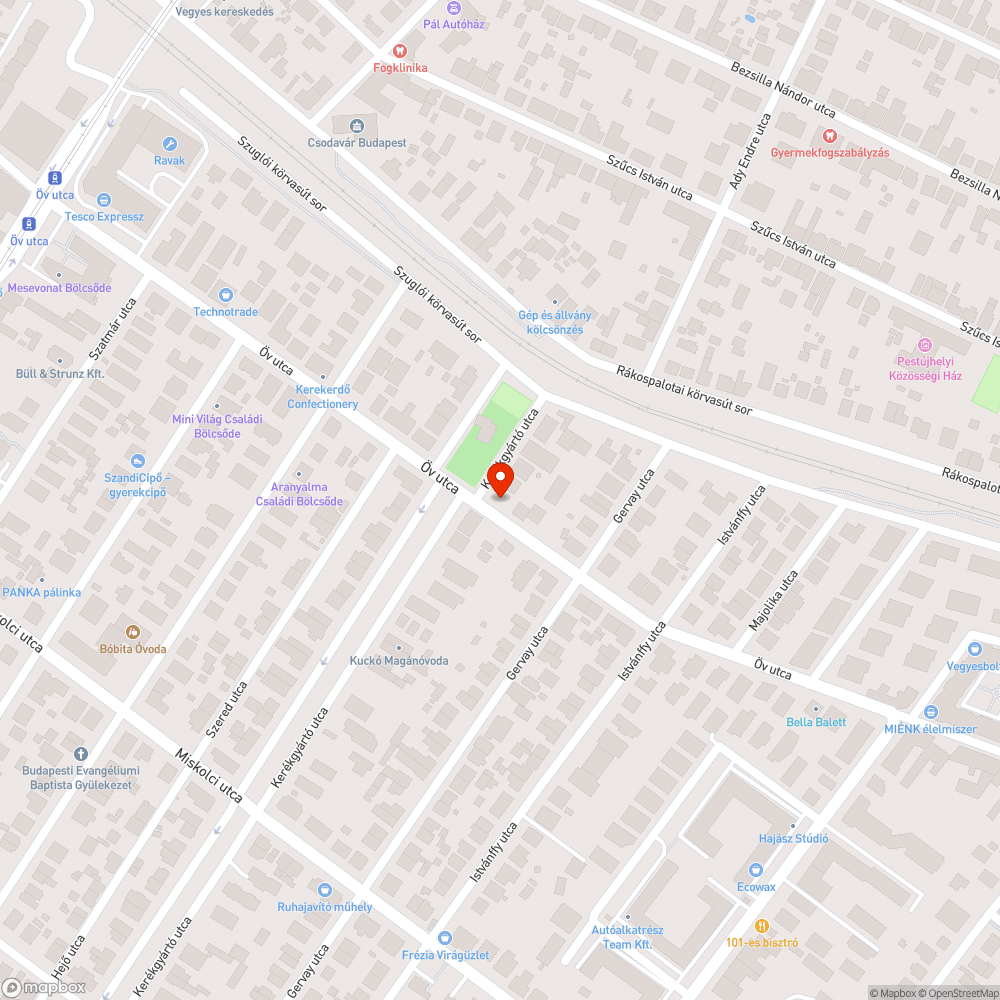 Nem takarított, csúszós járda bejelentés helye