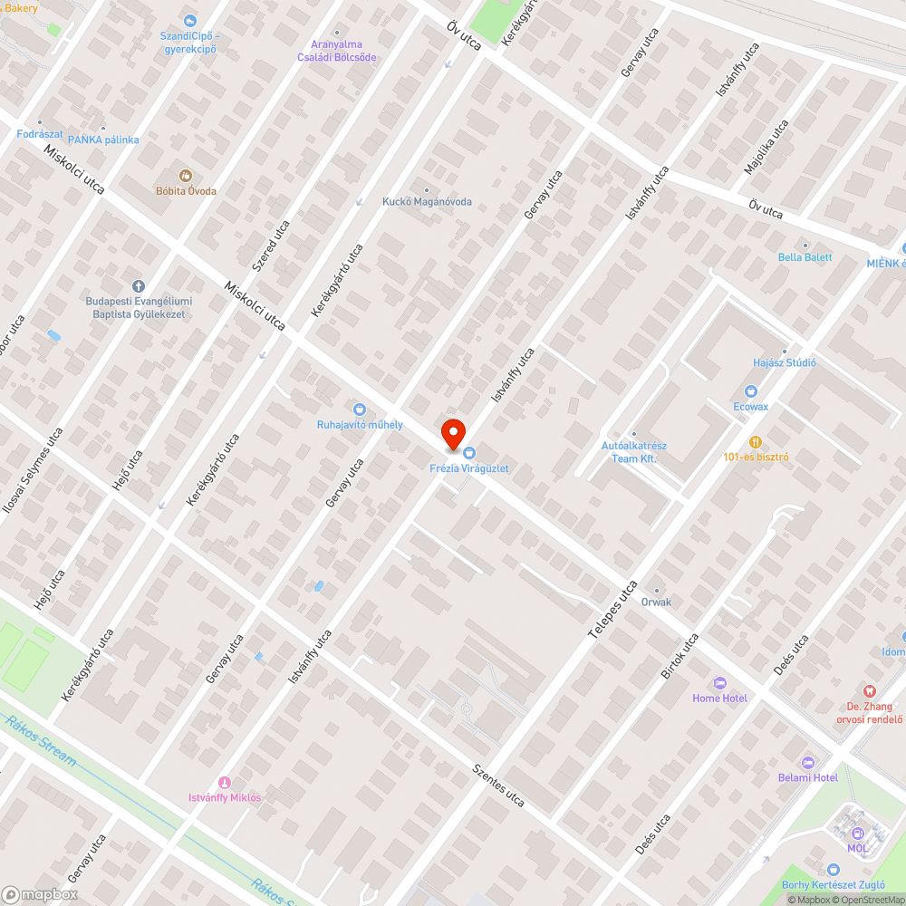 Hiányzó aszfaltozás bejelentés helye