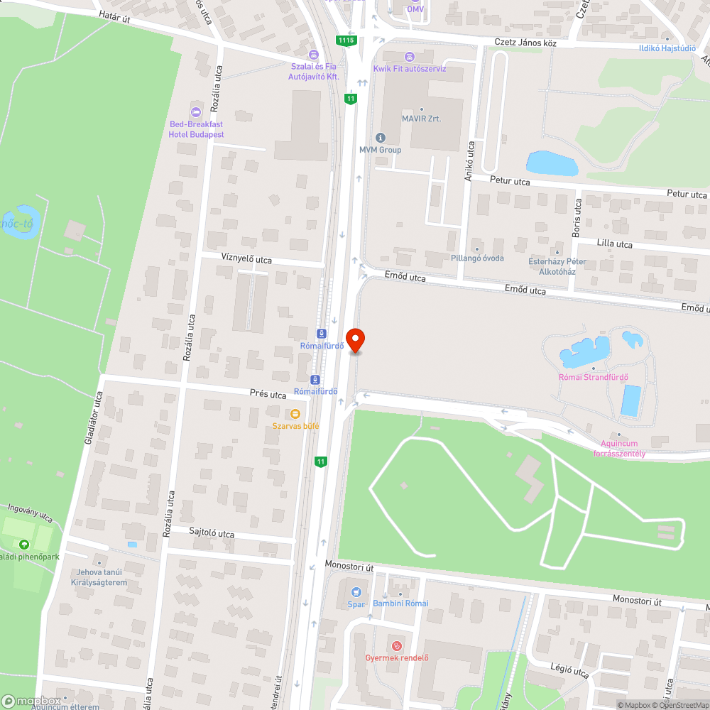 Festékes üvegfelület bejelentés helye