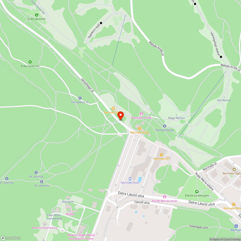 Környezetszennyezés - XII.ker Normafa Busz végállomás bejelentés helye