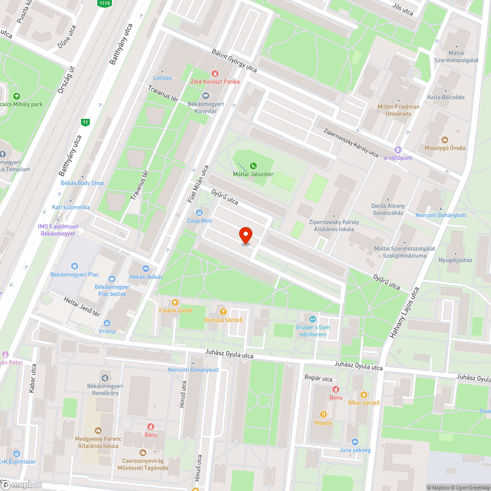 Elhagyott gépjármű bejelentés helye