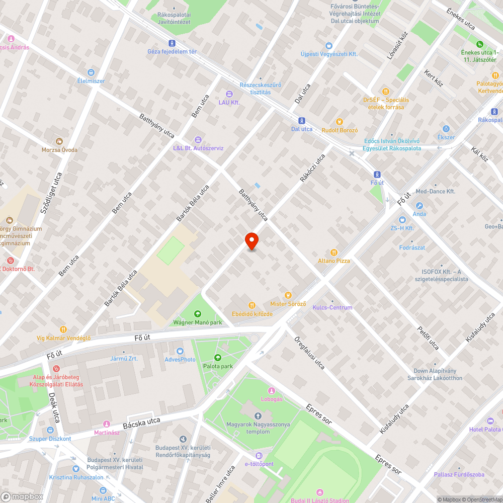 Verso foglalja a közterületet bejelentés helye