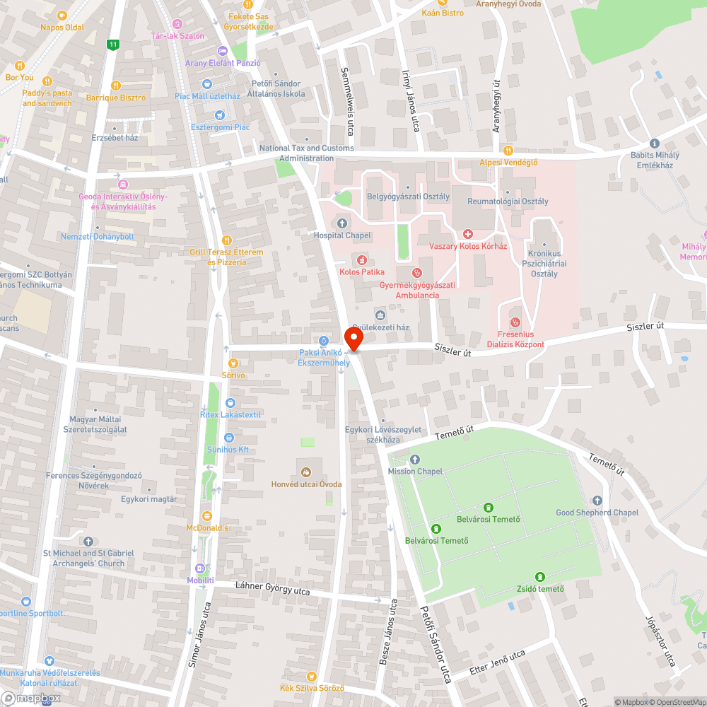 Telefonoszlop helyreállítása bejelentés helye