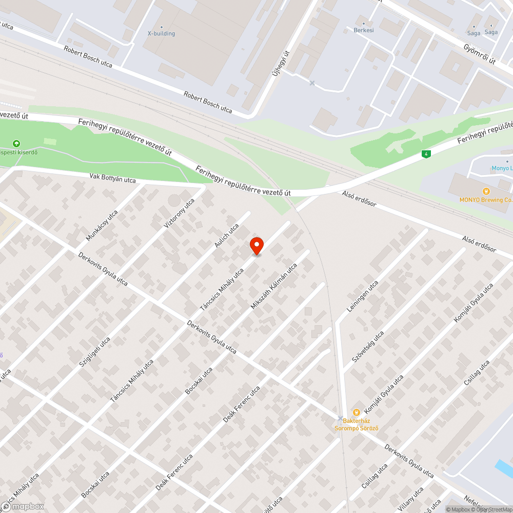 Ehagyott autó bejelentés helye