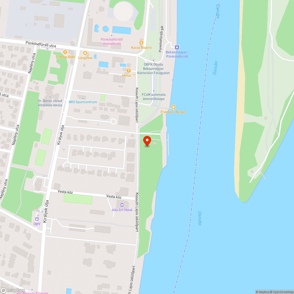 Fakivágás a római parton bejelentés helye