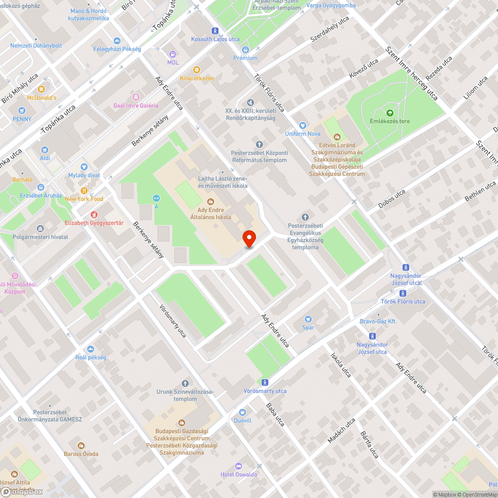 Szabálytalan fekvőrendőr bejelentés helye