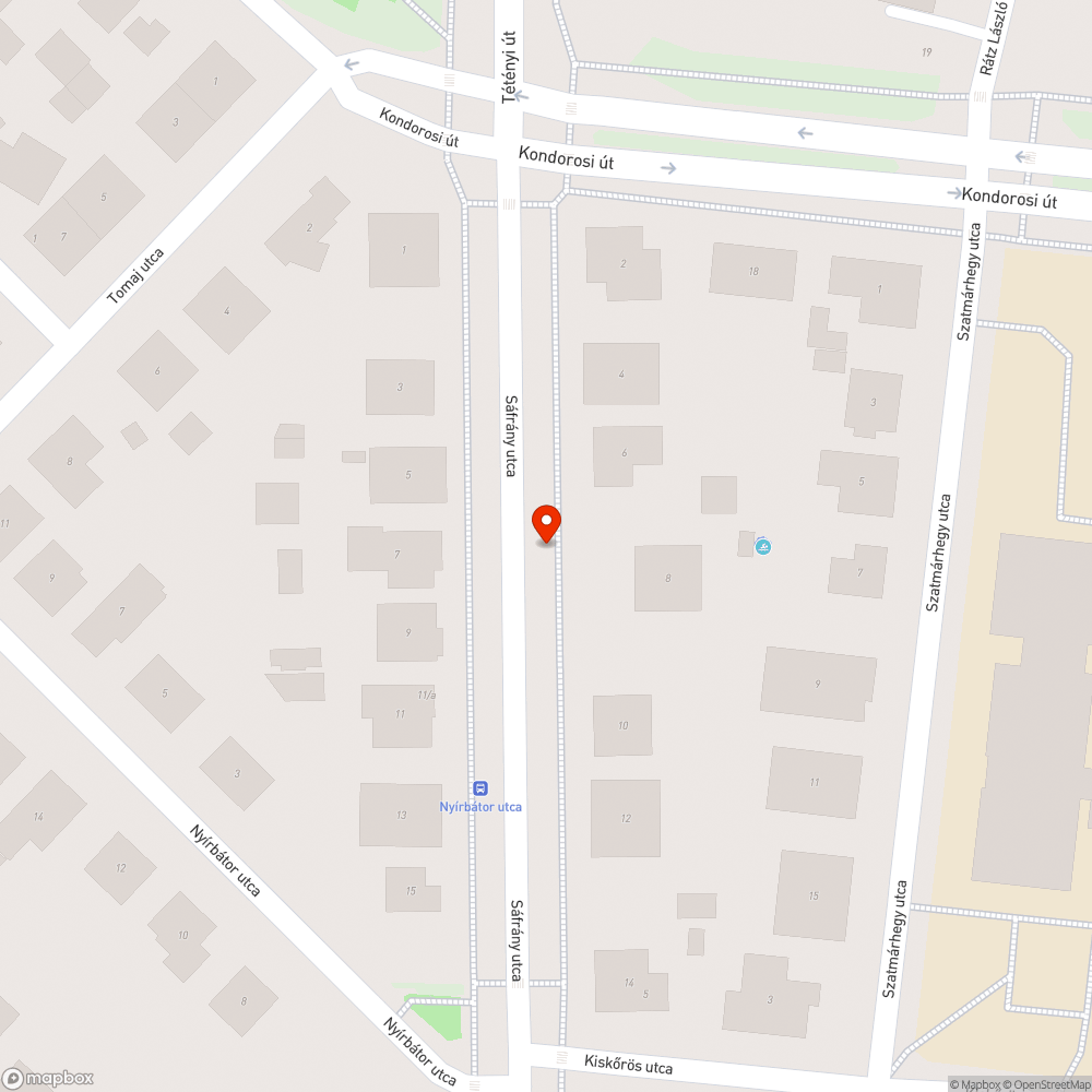 Sérült cserje bejelentés helye