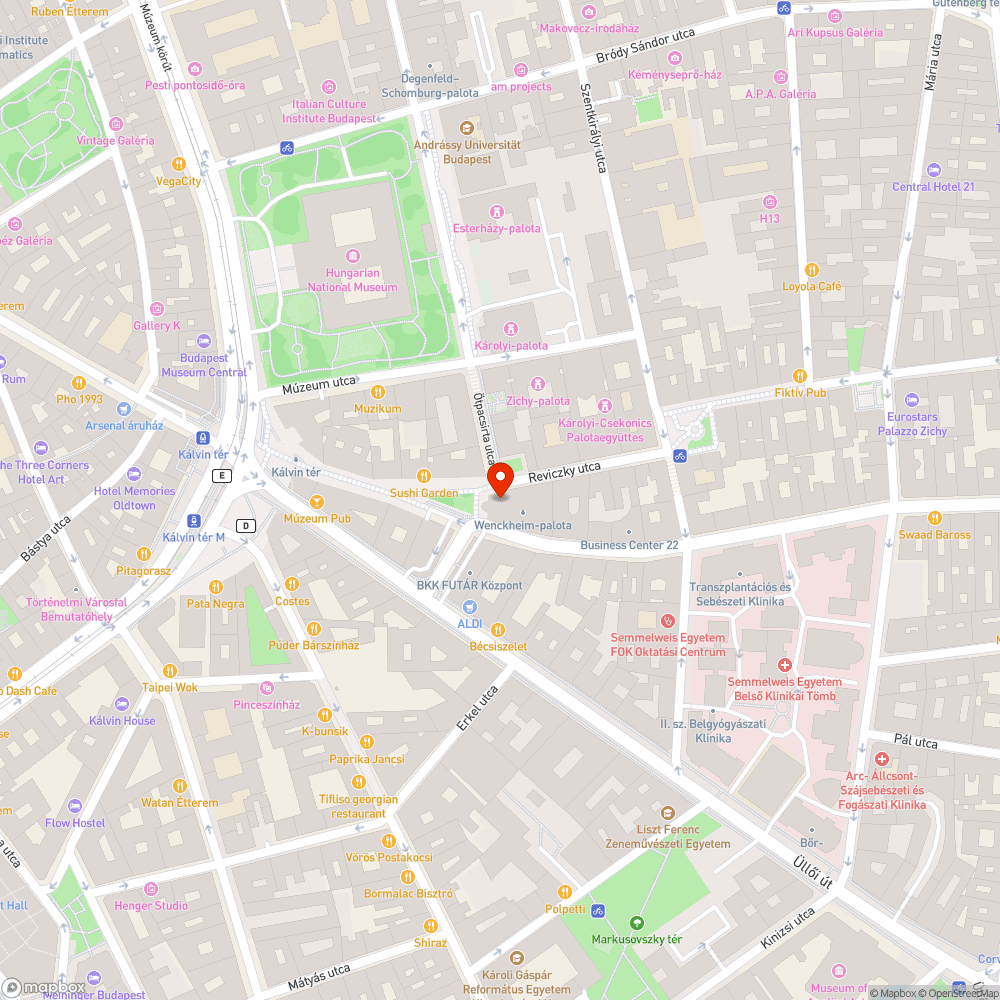 Kerékpár roncs bejelentés helye