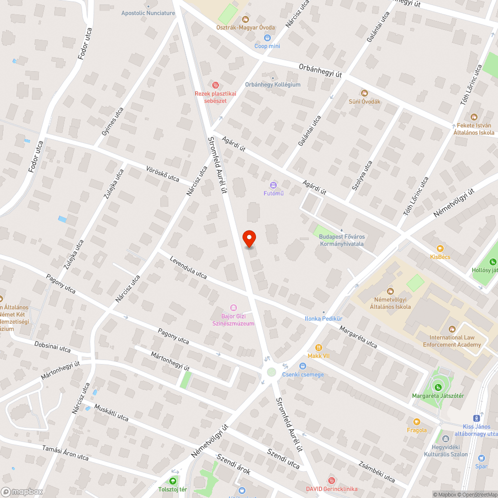 Járdán parkolás bejelentés helye