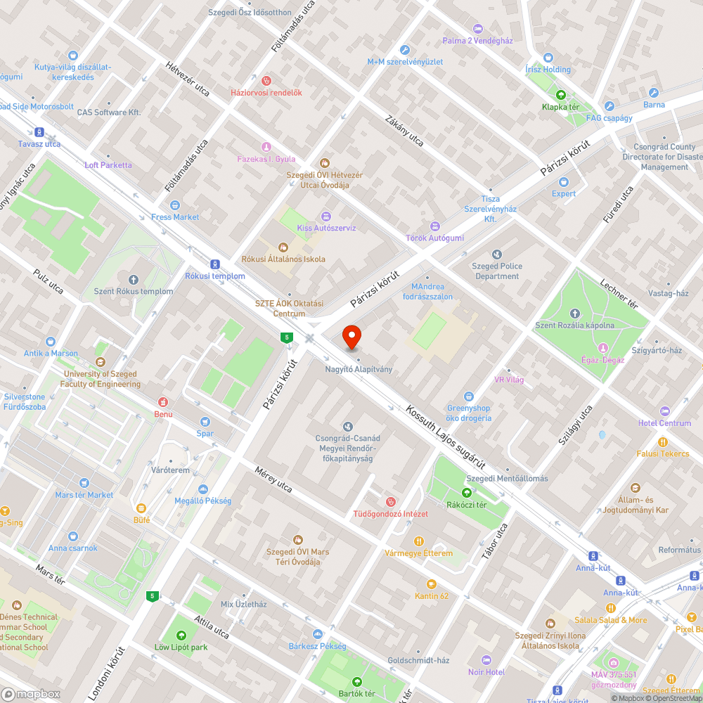 Megsüllyedt aknafedél - Kossuth Lajos sugárút 29. bejelentés helye