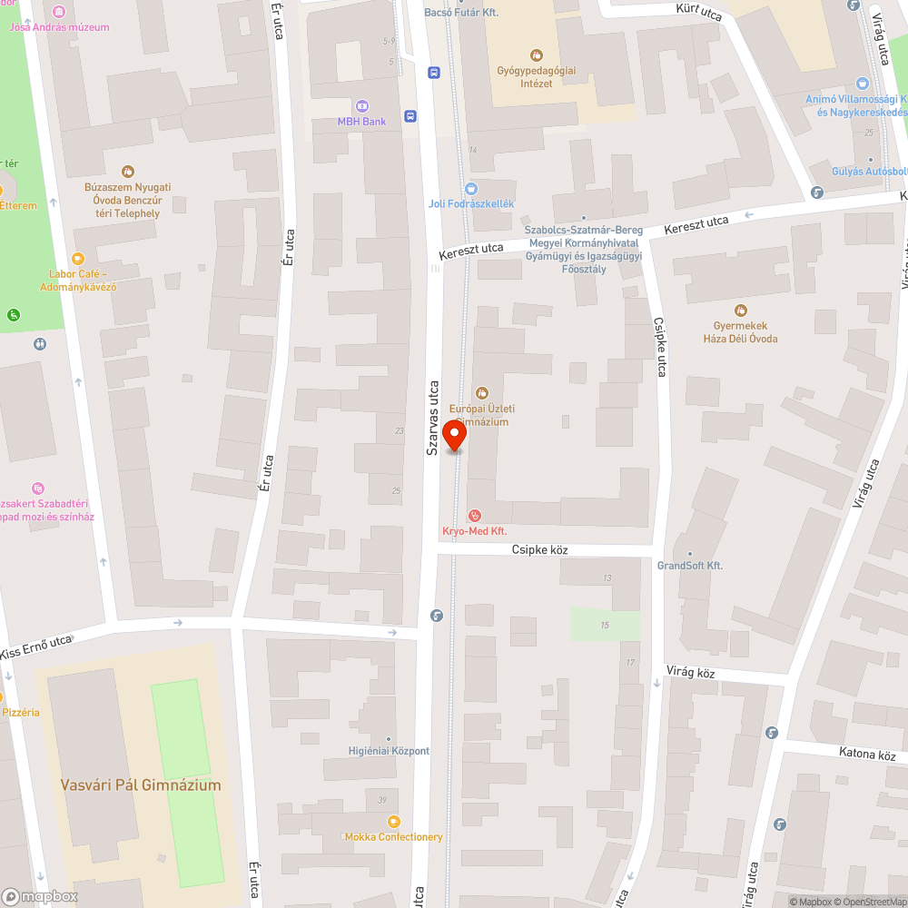 Használhatatlan parkolók bejelentés helye