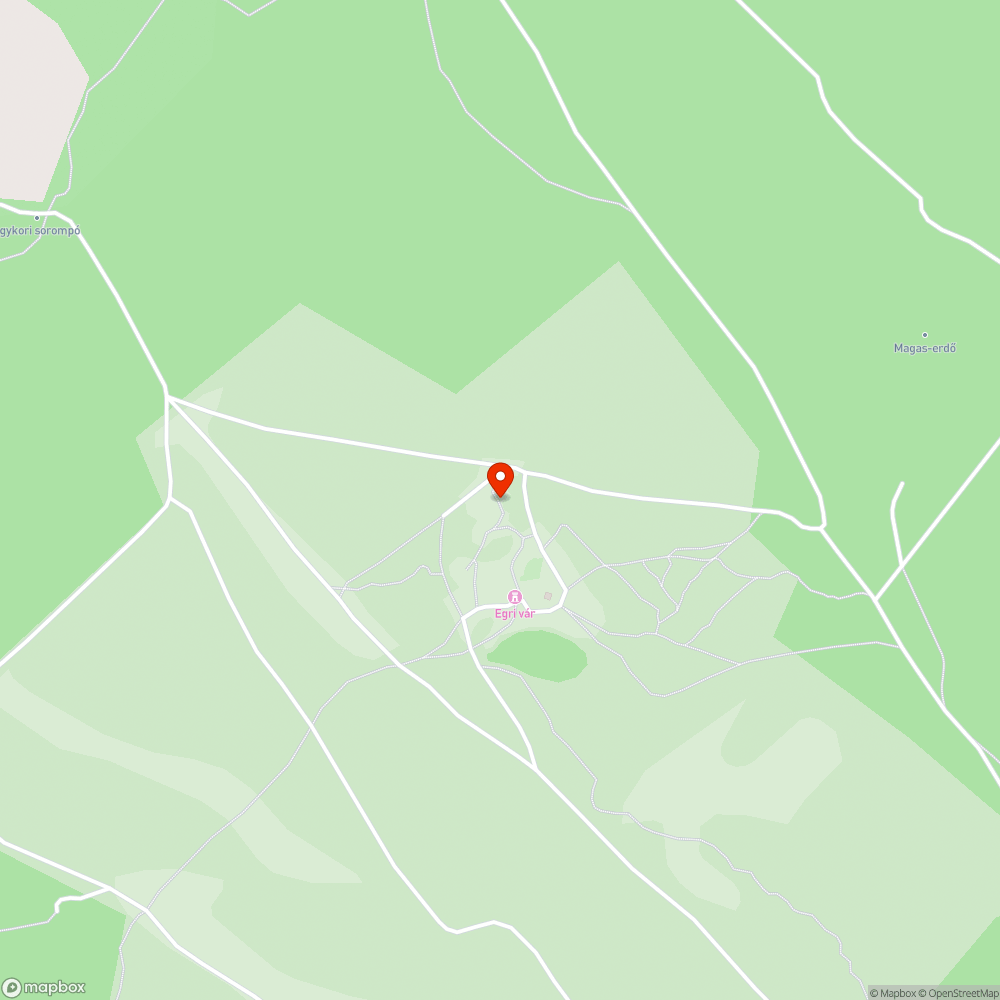 Szemét az "Egri csillagok lábánál" bejelentés helye