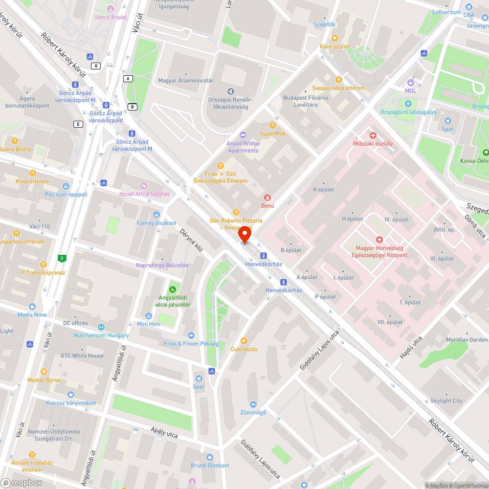 Zsákoskuka a villamosmegállóban bejelentés helye