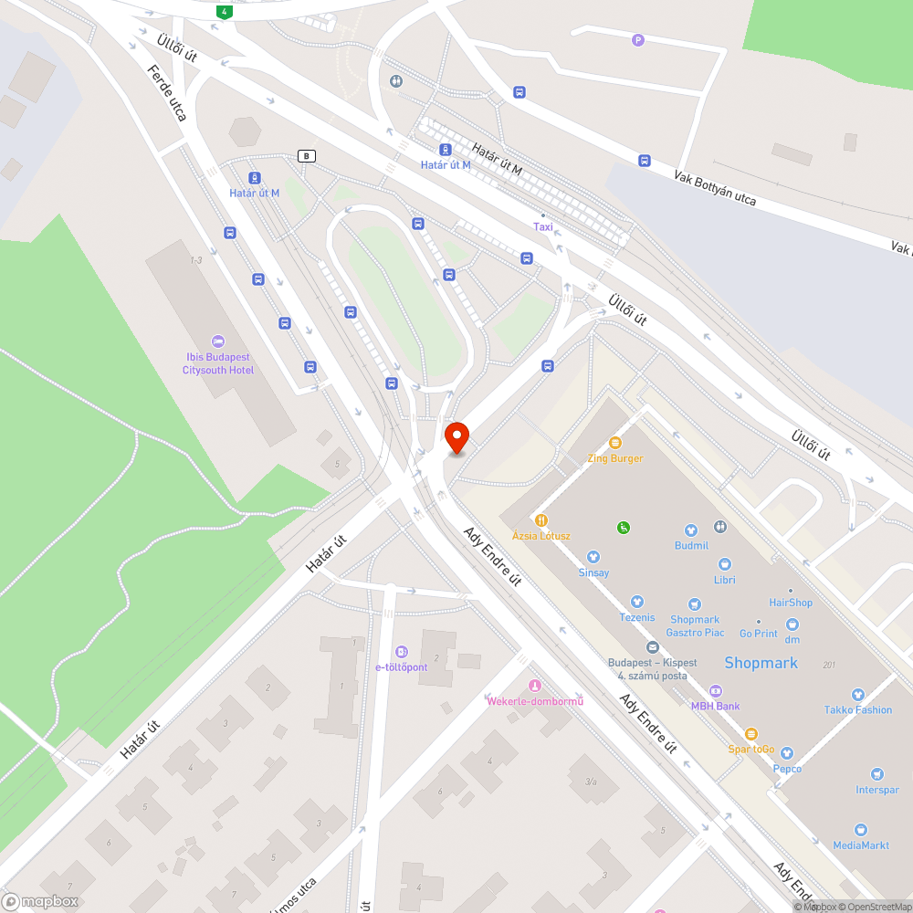 Megsüllyedt szekrény bejelentés helye