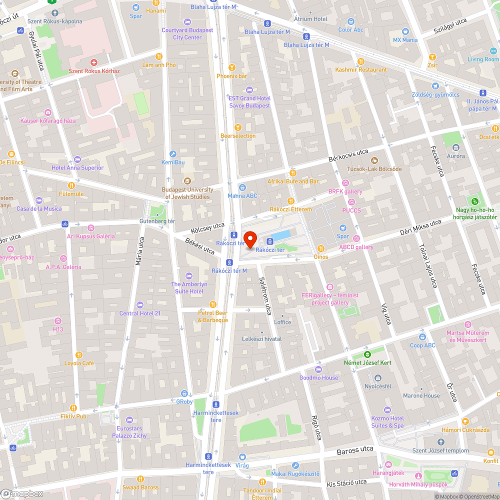 Feltépett kuka bejelentés helye