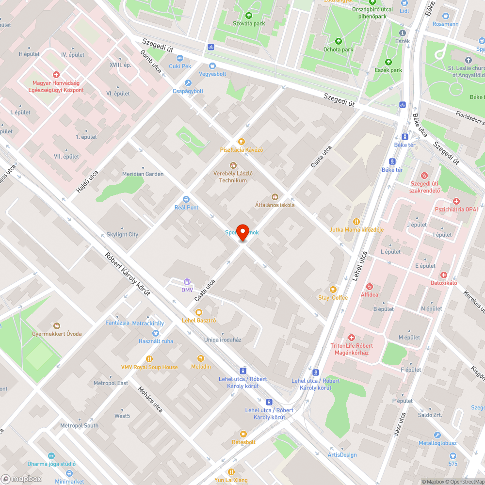 Megsüllyedt bejelentés helye