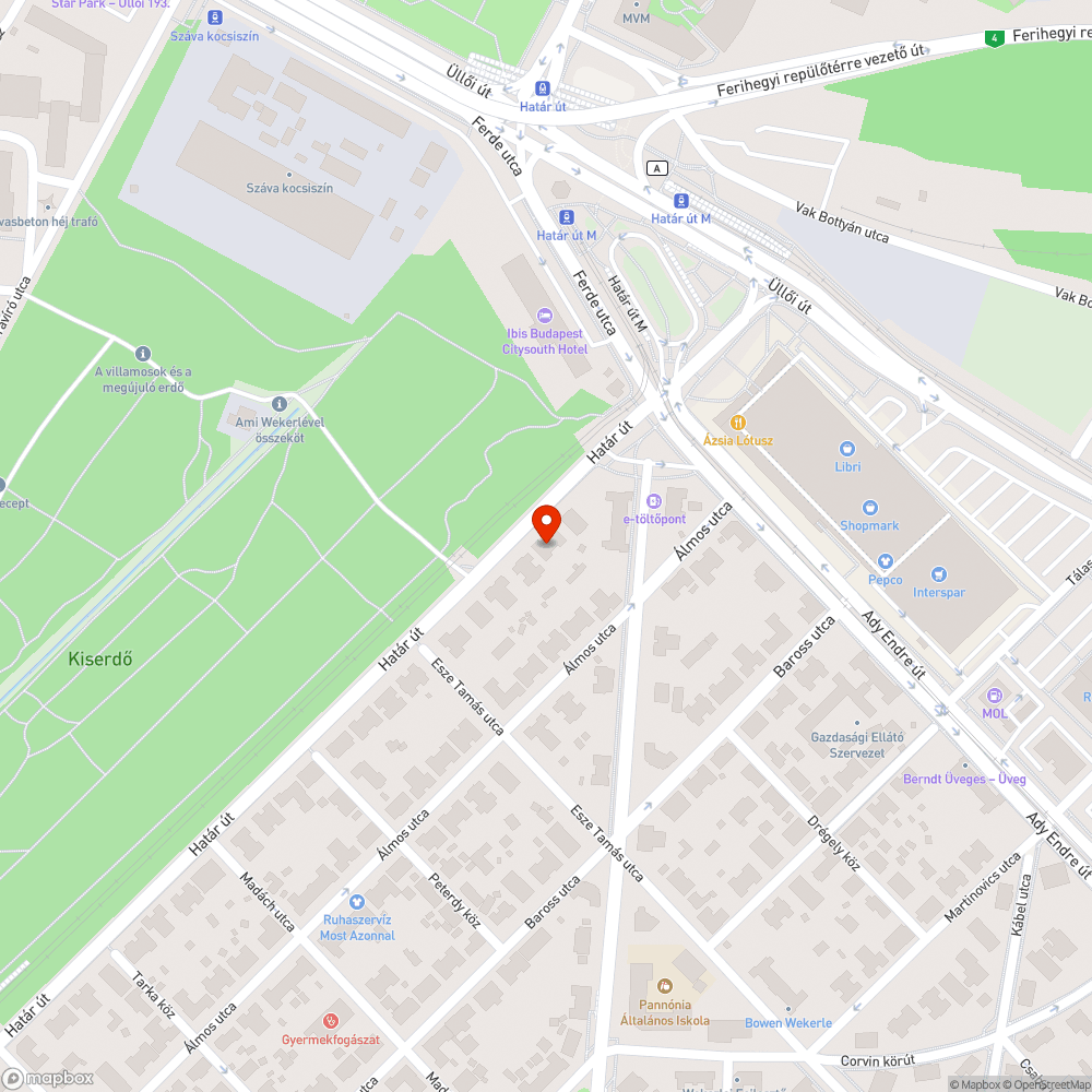 Hiányzó közműfedél a járdán bejelentés helye