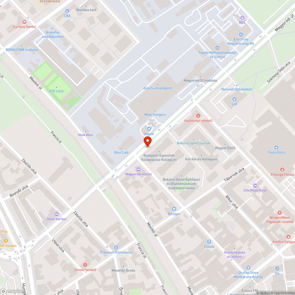 14. kerület Mogyoródi út állapota bejelentés helye